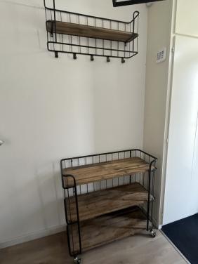 Kapstok en schoenenrek / trolley