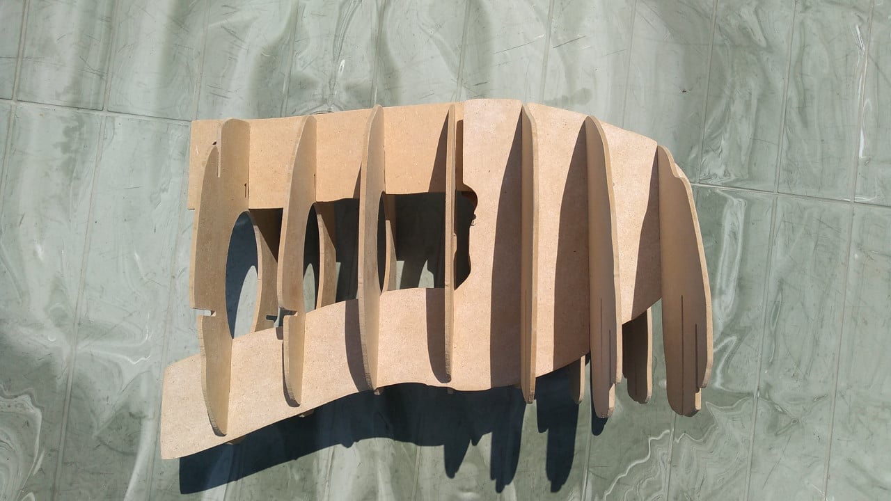 Te koop puzzel van een Teckel.