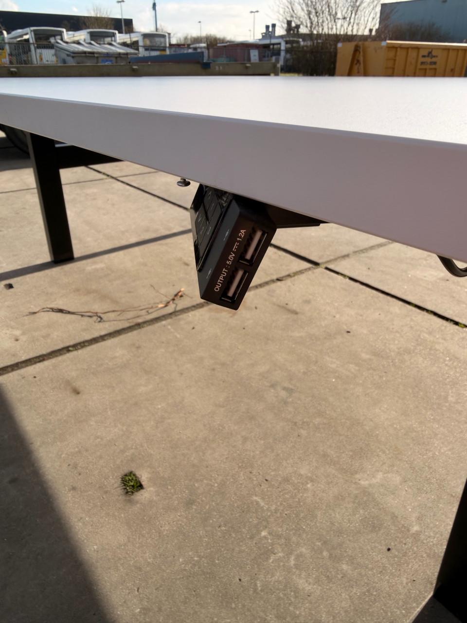 Dubbel Elektrisch Zit Sta Bureau - In Hoogte Verstelbaar