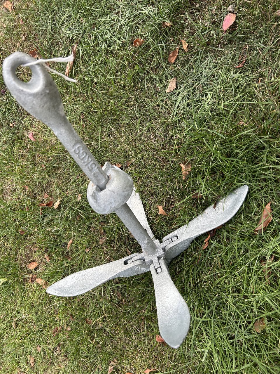 Klap anker 2,5 kg.
