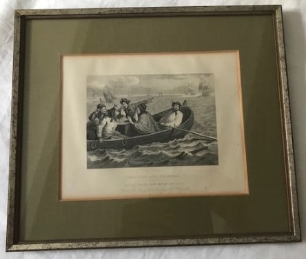 Schilderij Original Stahlstich