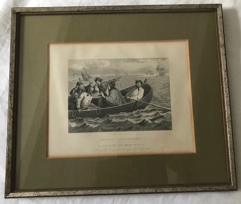 Schilderij Original Stahlstich