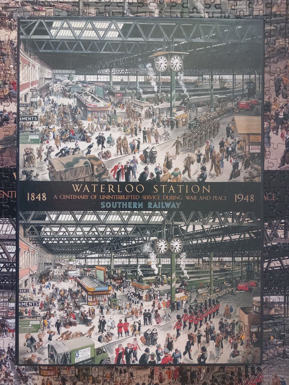 Puzzel Waterloo Station