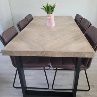Woood eettafel 180x90