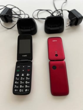 2 Draadloze Fysic telefoons