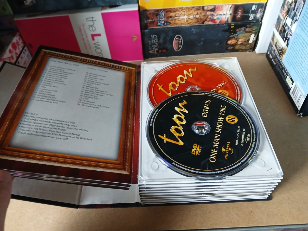 Toon Hermans one man shows gouden jubileumeditie dvd box