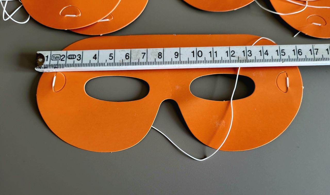 500 Oranje maskers – Perfect voor het WK voetbal!