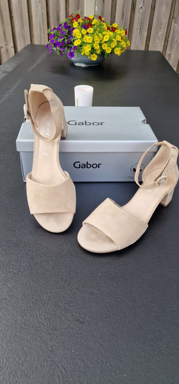 Sandalen met hak Gabor
