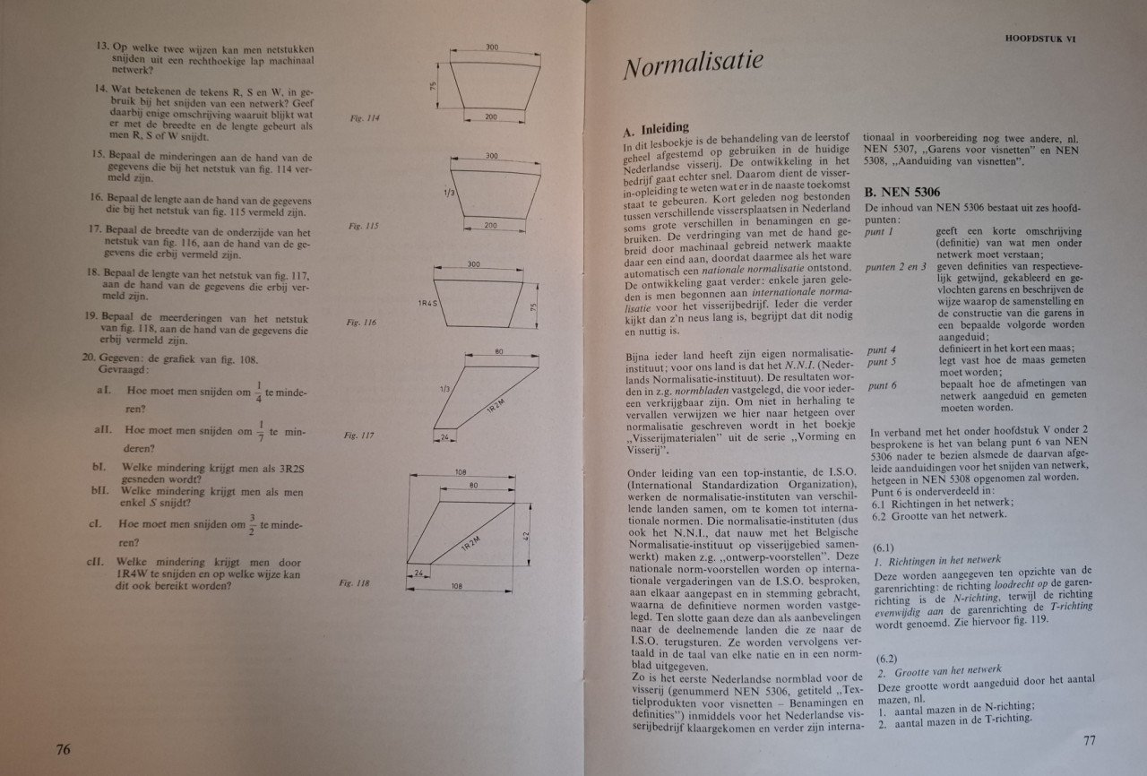 Breien en boeten, Vorming en Visserij, door P. Ouwehand