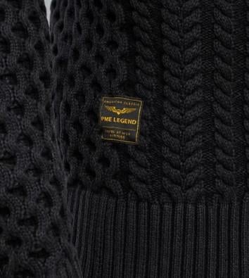 TRUI PME LEGEND ZWART NIEUW XL KERST KABELPATROON