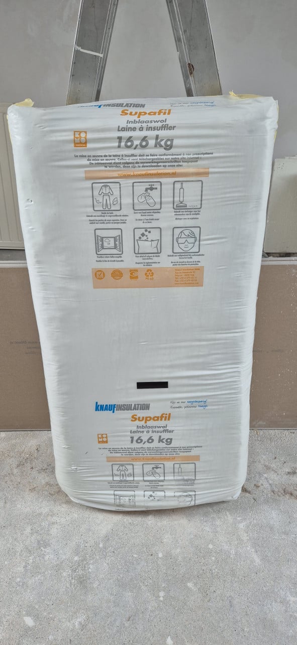 Knauf Supafil inblaaswol 1 pak