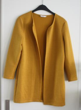 Oker gele vest  maat m