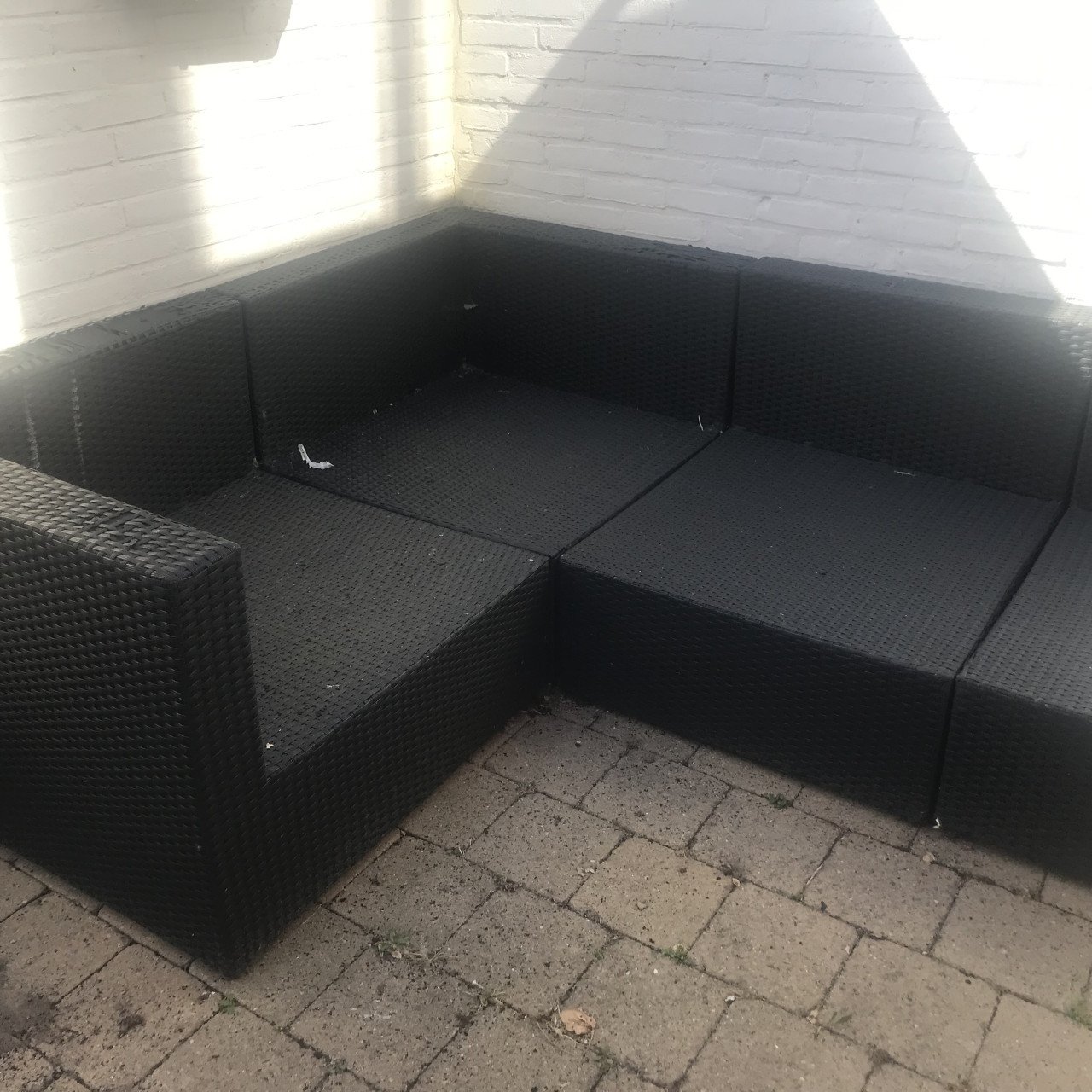 Grijze Loungeset met kussens