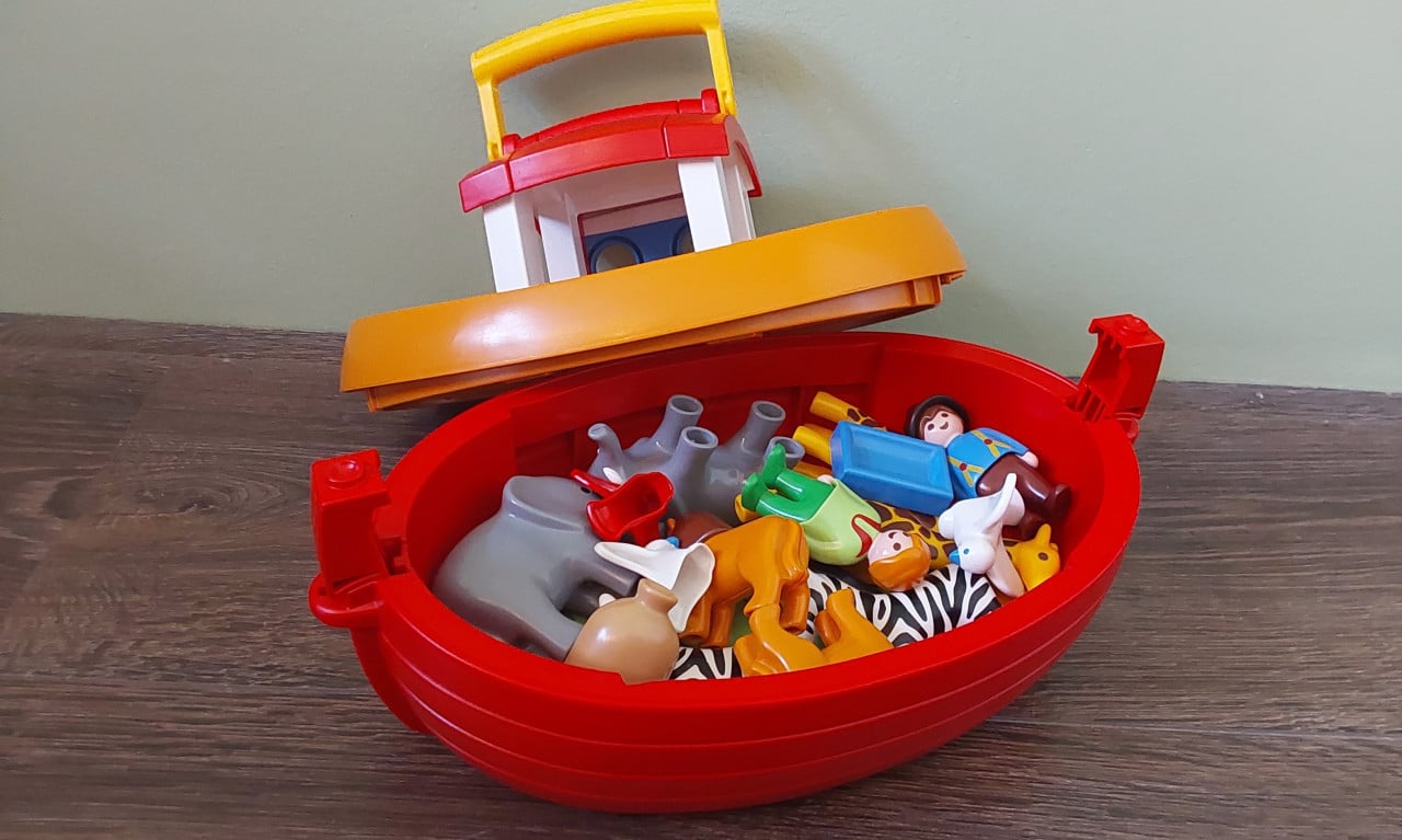Complete Playmobil Ark van Noach nr 6765 inclusief extra vogel en doos
