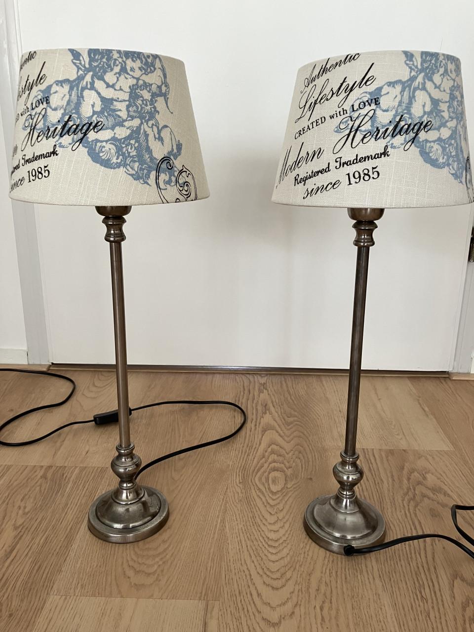 2 Tafellampen merk Riverdale