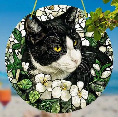 Raamhanger kat - poes