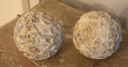 Set van 2 barok ballen