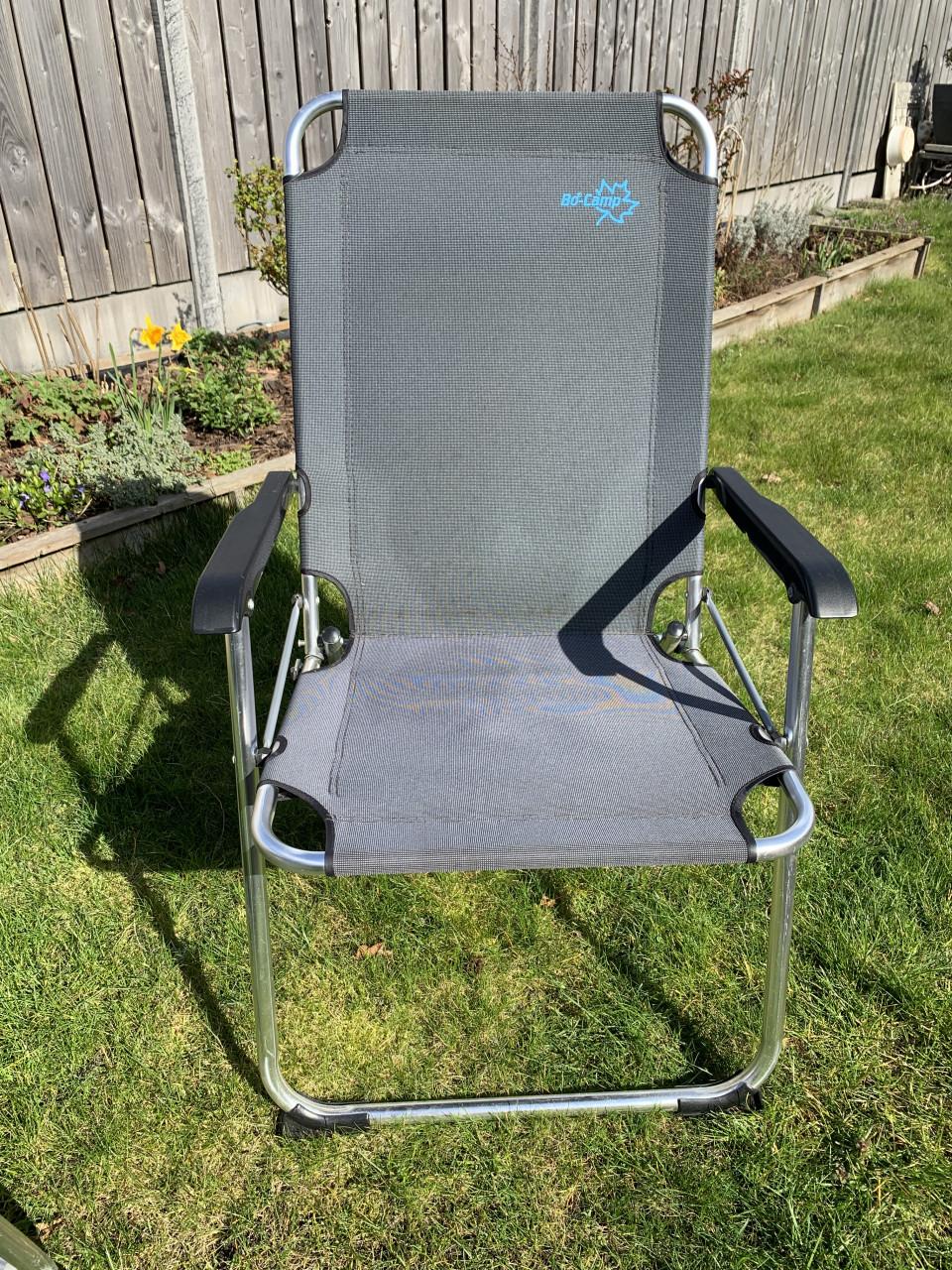 Set van twee comfortabele Bo-Camp campingstoelen