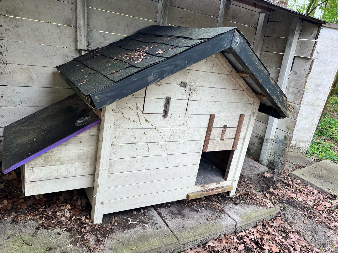 Gratis af te halen: kippenhok