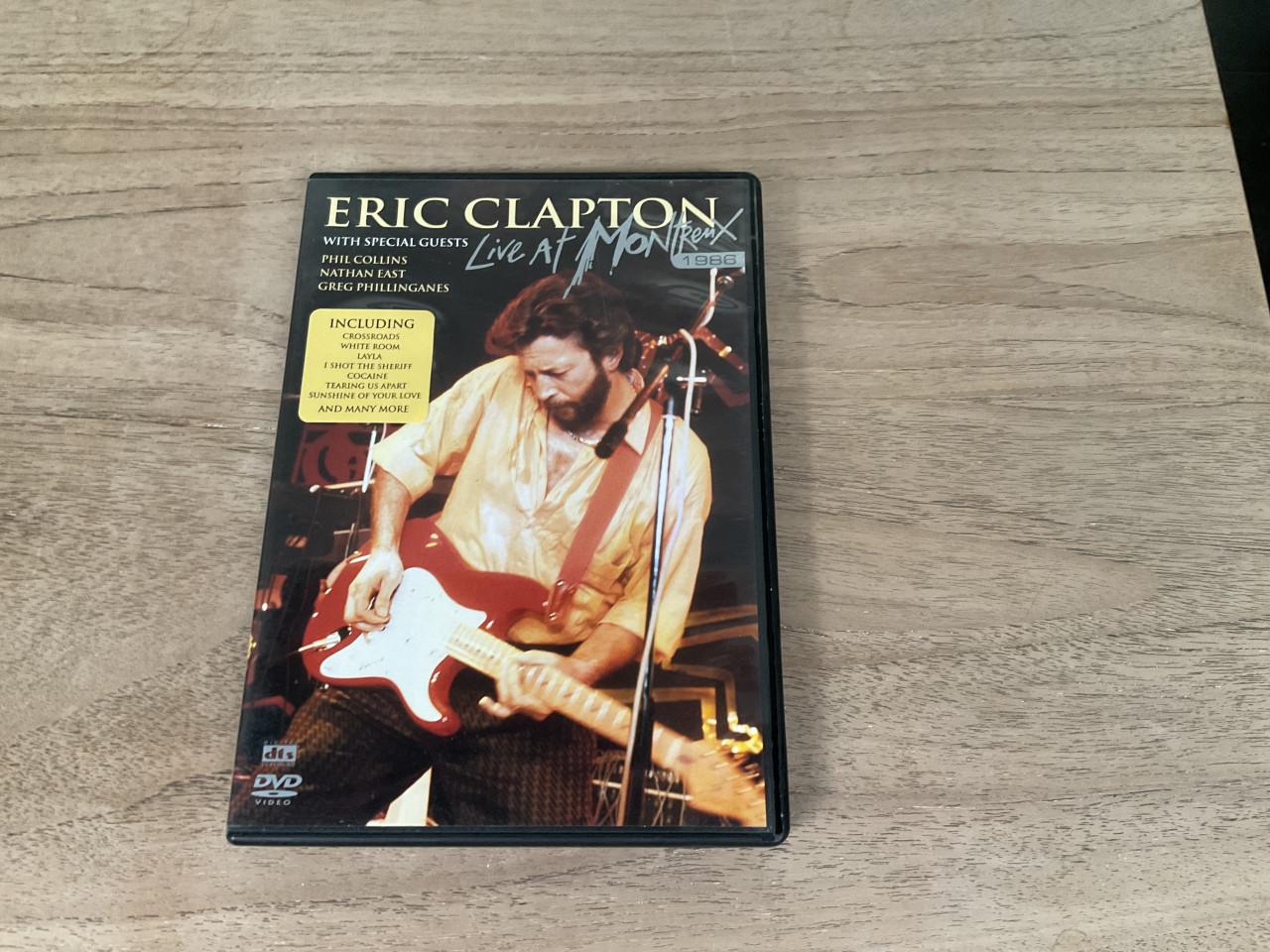 Eric Clapton + Cream dvd's.