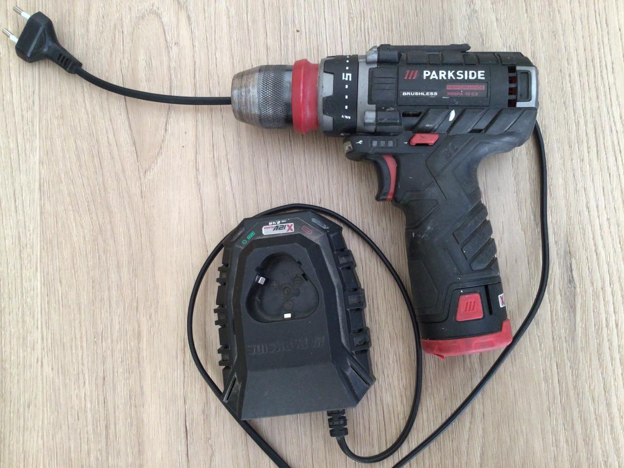 Accu boor schroef machine