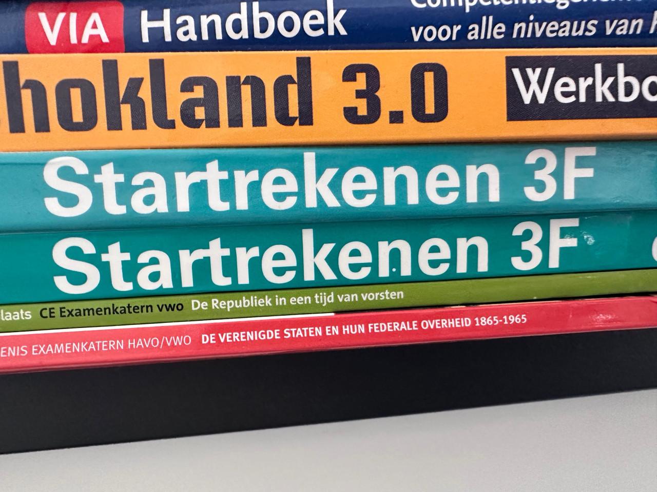 VWO schoolboeken rekenen, wiskunde etc.