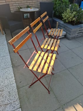 Bistro stoelen