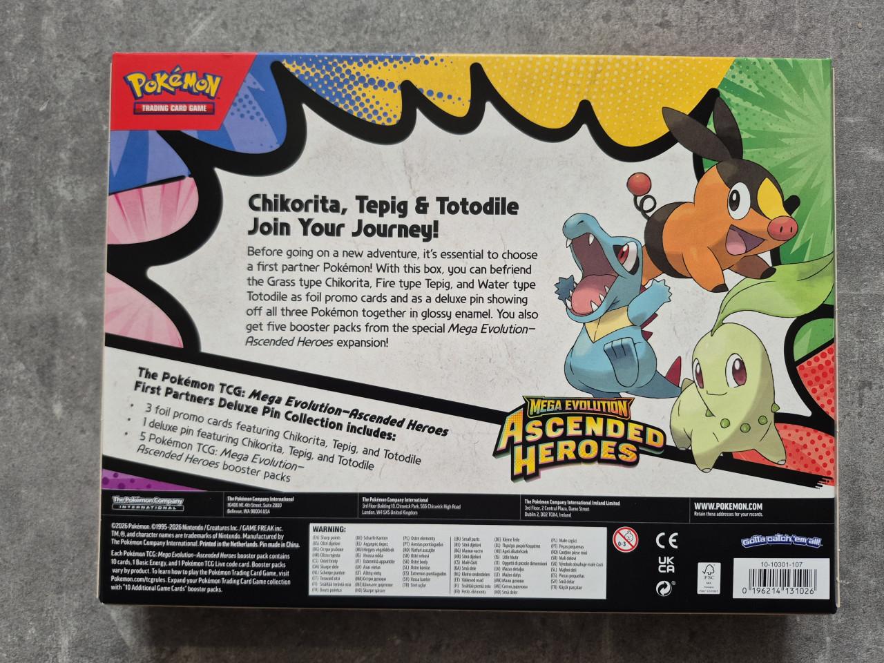 Pokémon Ascended Heroes - Pin Collection