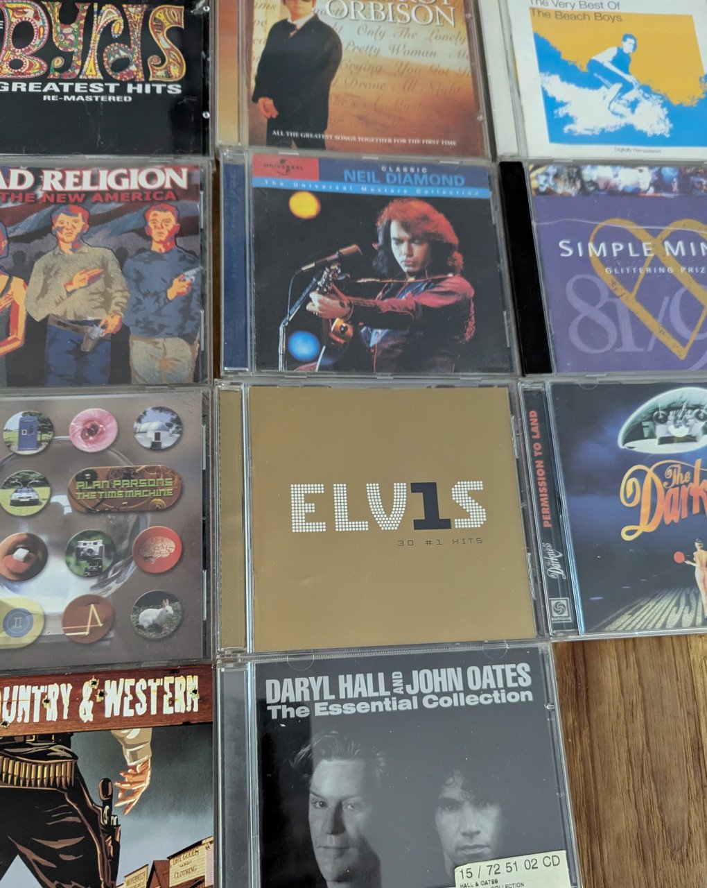 CD:Originele popmuziek ruim 58 CDs