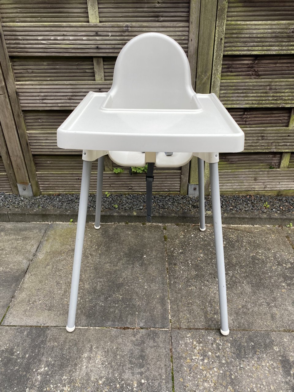 Ikea kinderstoel met tablet