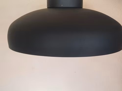 Eglo Mogano plafondlamp zwart/koper incl. gloeilamp Ø40 cm