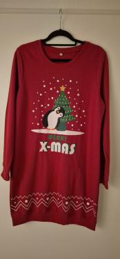 Kerst jurk maat L rood