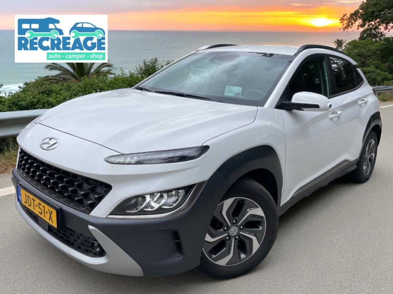 Hyundai Kona 1.6 Hybrid Automaat – Comfort, Luxe én Efficiëntie!