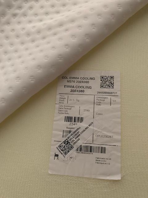 Emma matras 80 breed, 200 lang