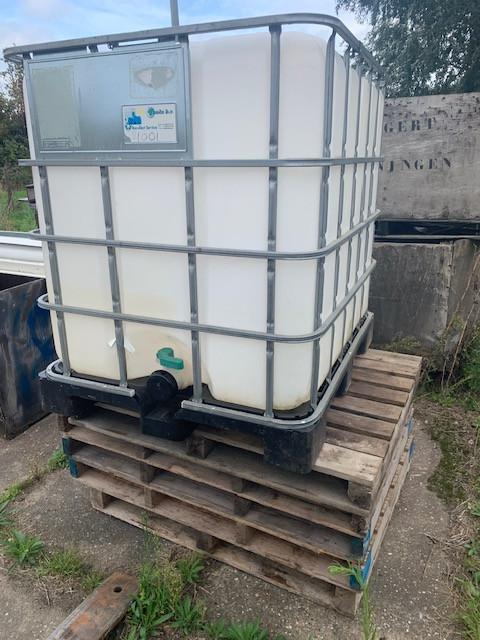 Leeg IBC vat