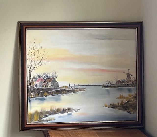 Schilderijen Jac Caljouw  Arnemuiden