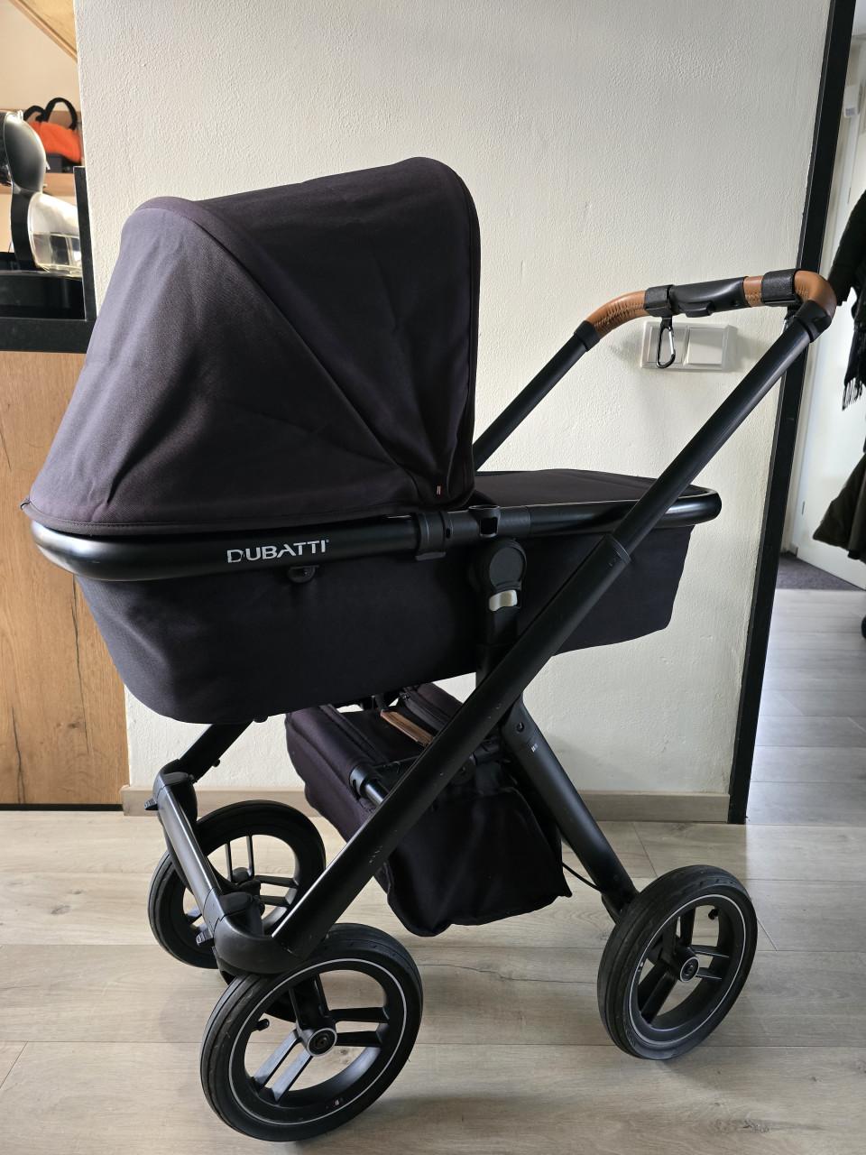 Dubatti kinderwagen + Maxi cosi en alle accessoires