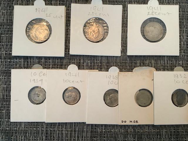 Lotje “sloop zilver” Nederlandse zilveren munten.