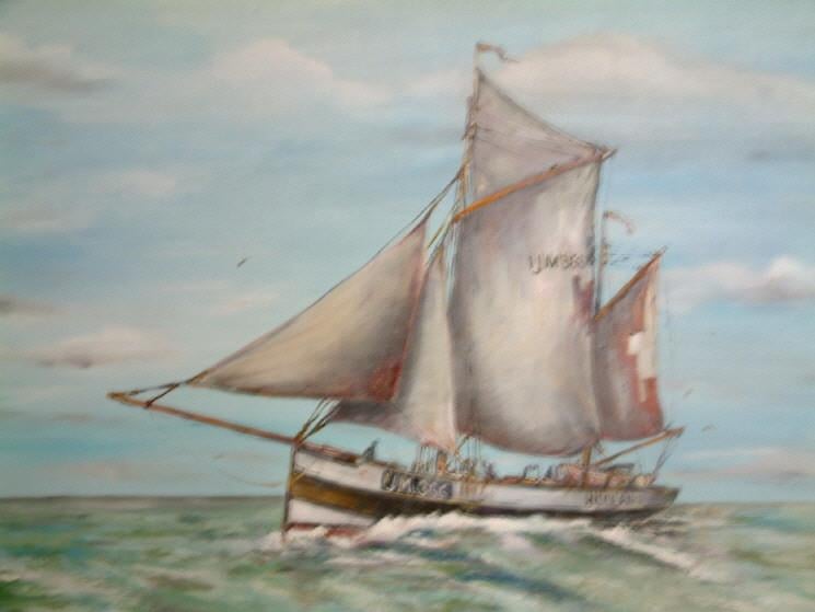 Schiderijen is[ altijd ] de ouderezeil visserij  Jac Caljouw Arnemuiden