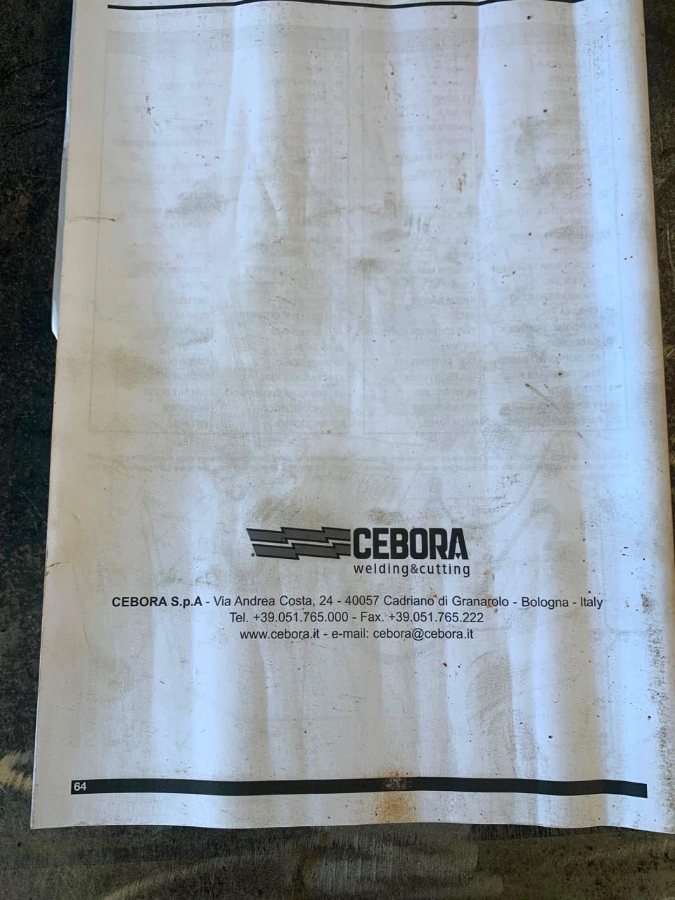 Cebora EVO 160 M MIG/MAG Lasapparaat, nieuwe Massaklem