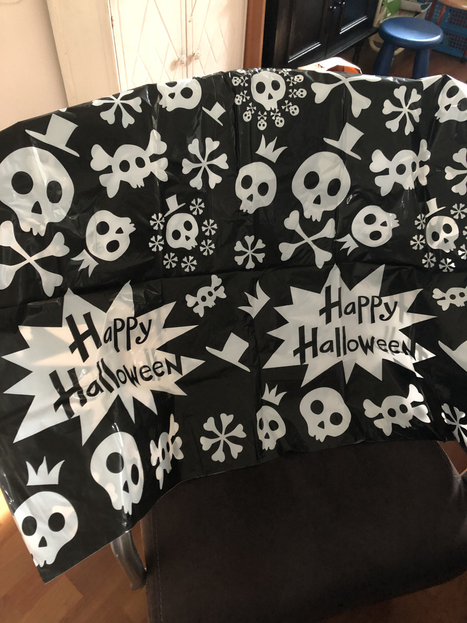 Halloween tafelkleed en meer halloween spullen