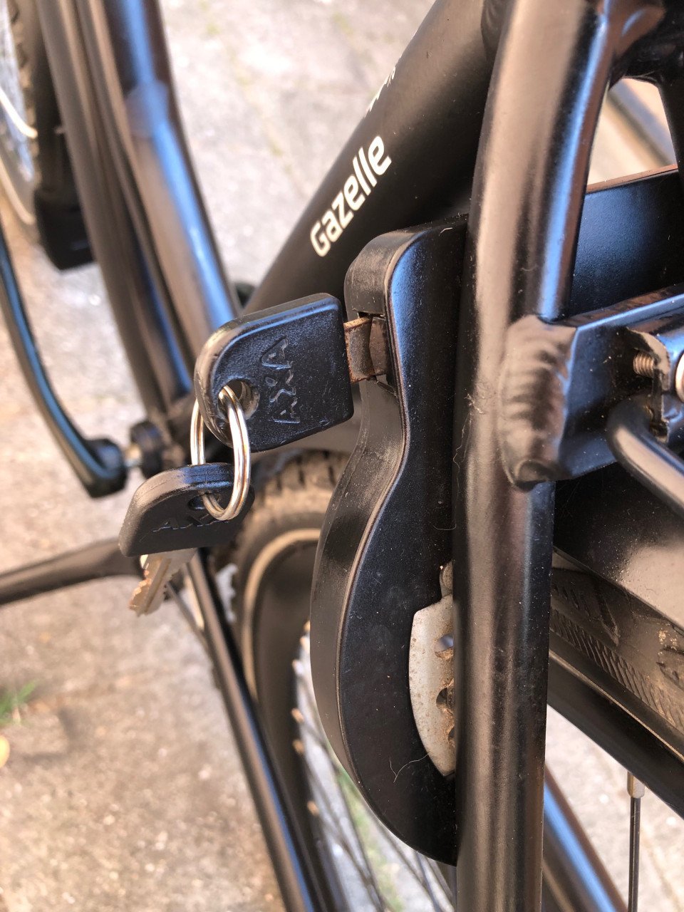 Damesfiets.