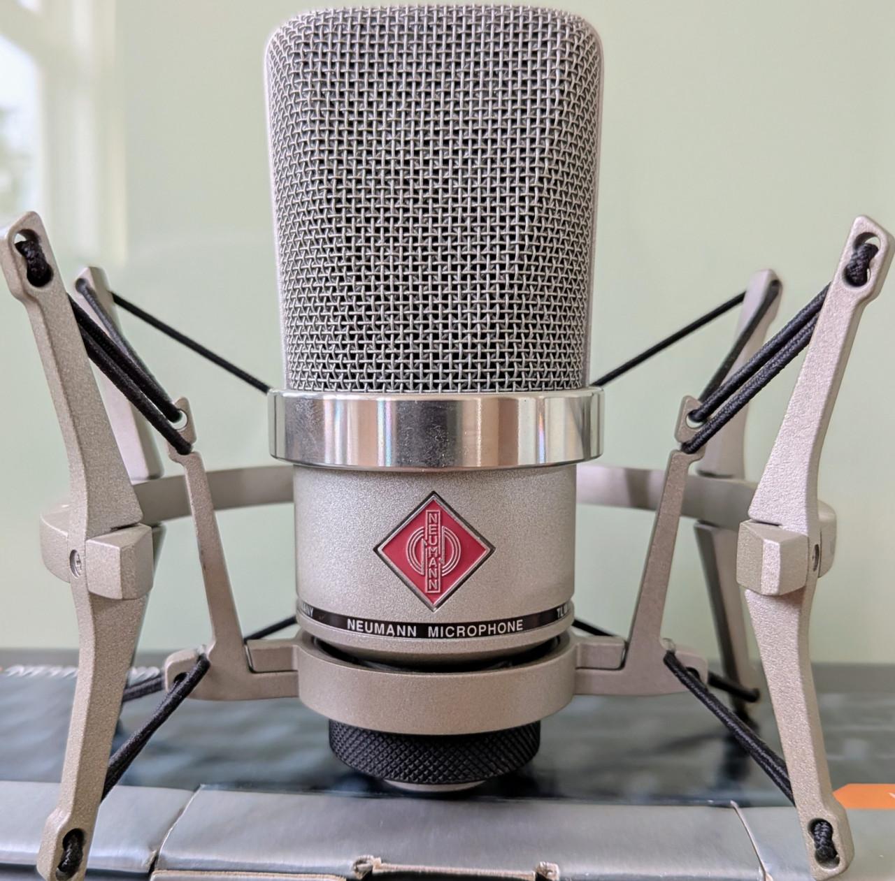 Professionele Neumann condensator studiomicrofoon