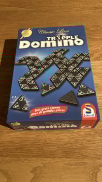 Spel Tripple Domino (nieuw, ongebruikt)