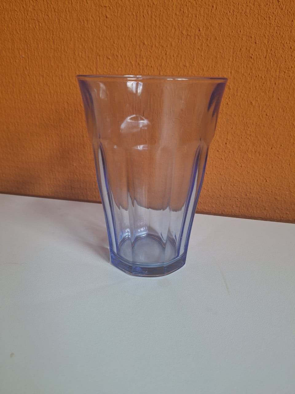 32 Duralex Glazen blauw 12,5 cm hoogen diameter 8,5