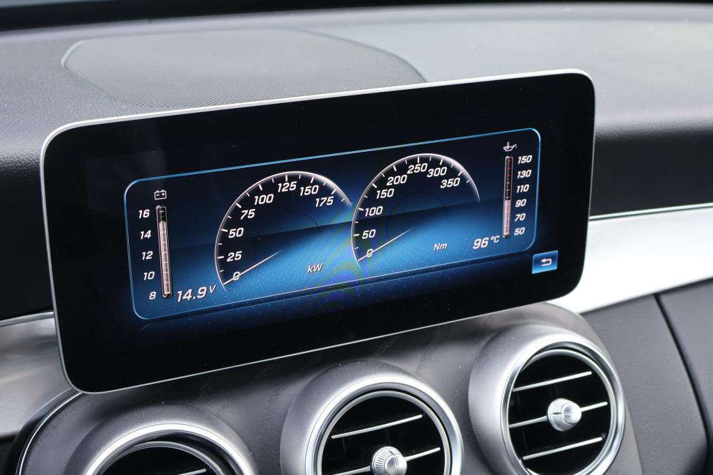 Mercedes-Benz C-Klasse 180 business solution amg i trekhaak i camera i stoe