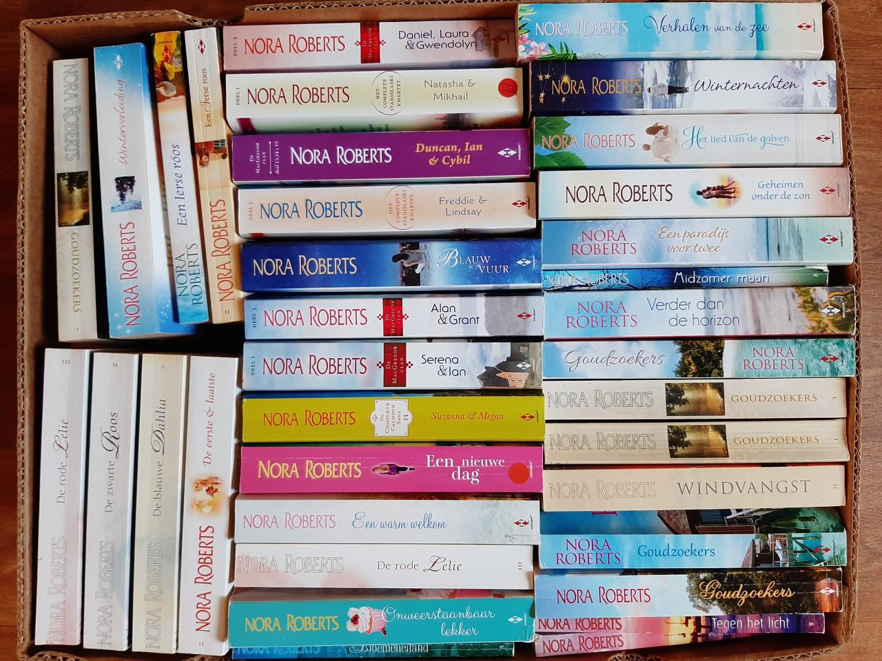 Veel Nora roberts boeken