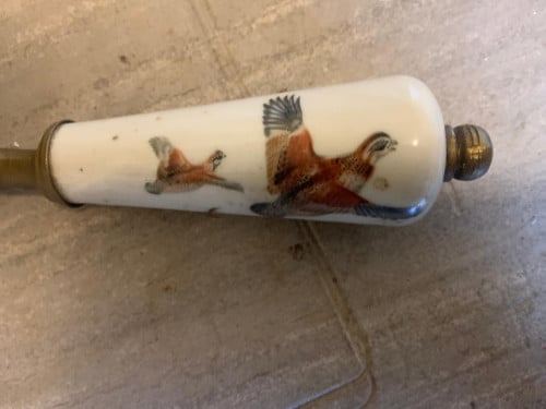 Te koop; antieke deurkruk vintage kastdeur kruk