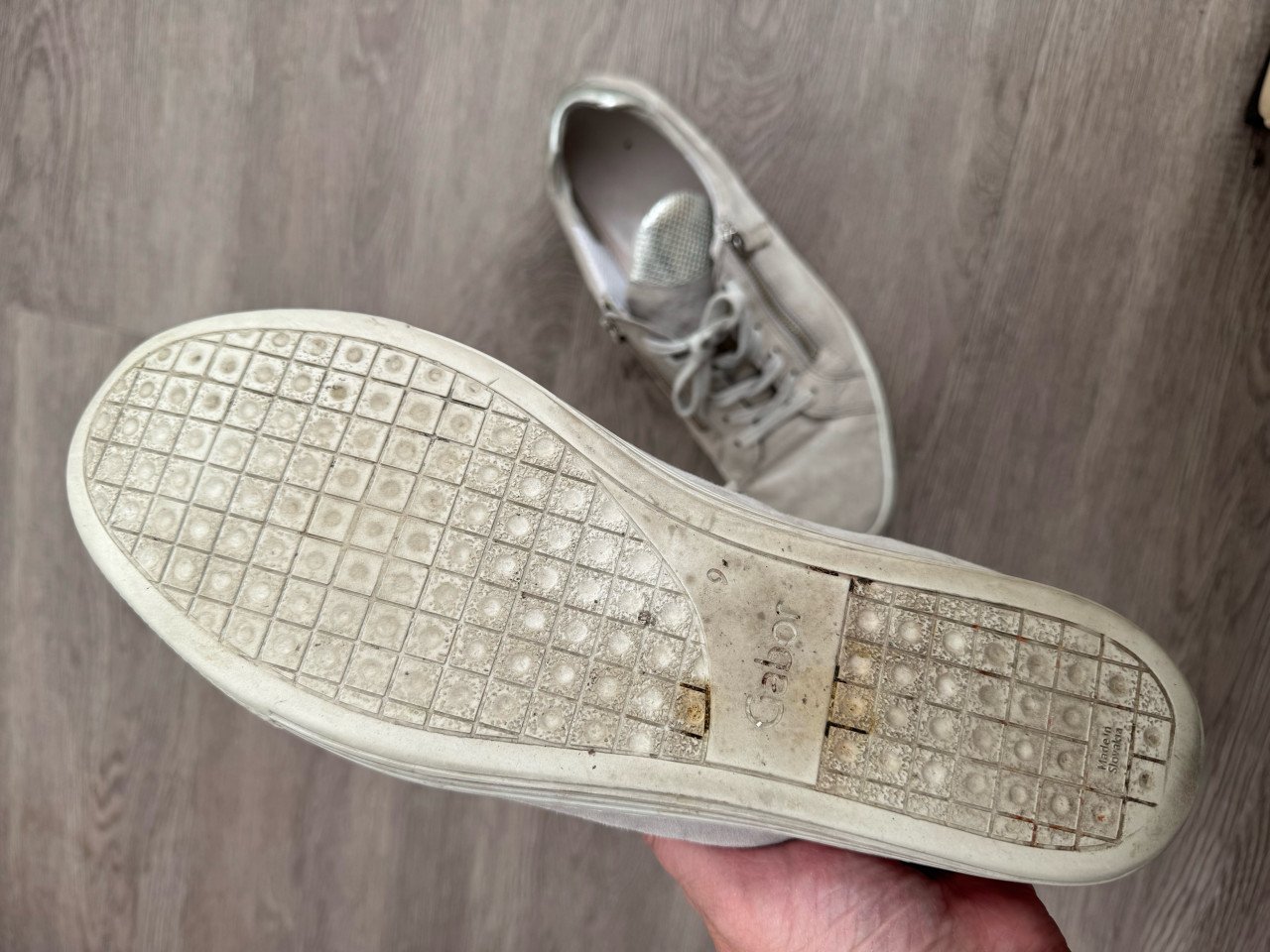 Grijze Gabor dames sneakers, Maat 43 (9) G