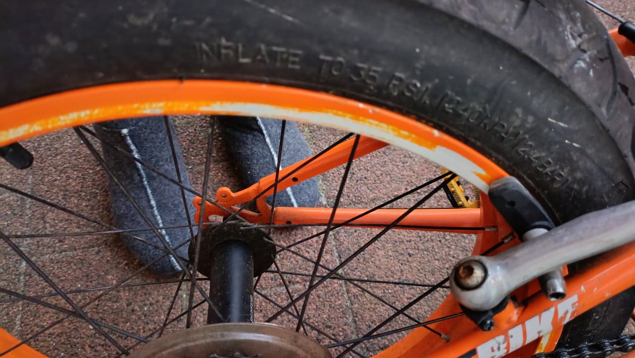 Fiets brede banden 20inch